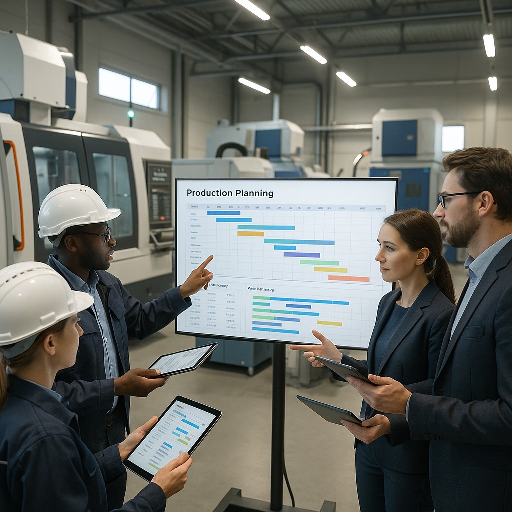 &Eacute;quipe travaillant sur un projet d'int&eacute;gration Odoo