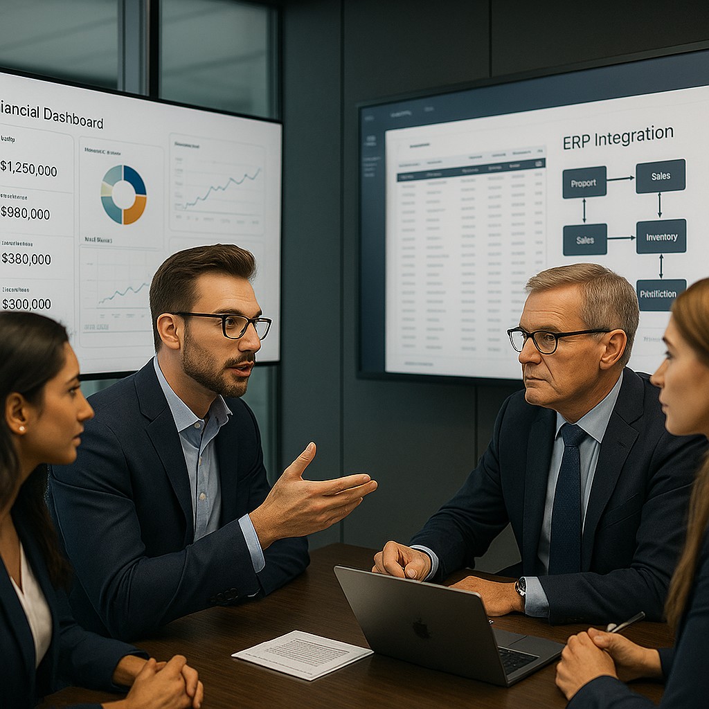 Consultant CyberIT accompagnant un client sur une solution Sage